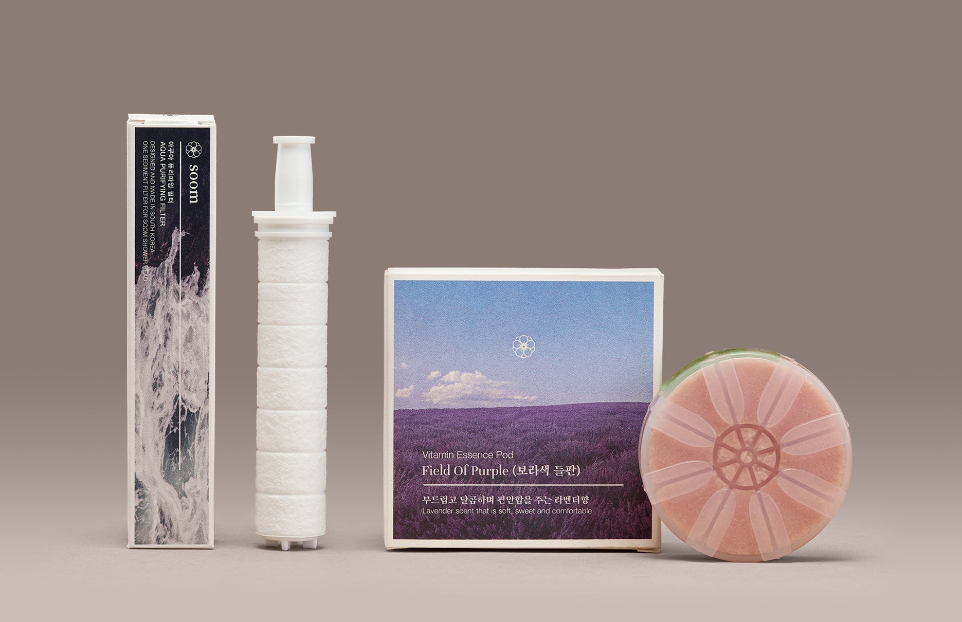 Vitamin Essence Pod & Aqua Purifying Filter Collection - Soom Shower